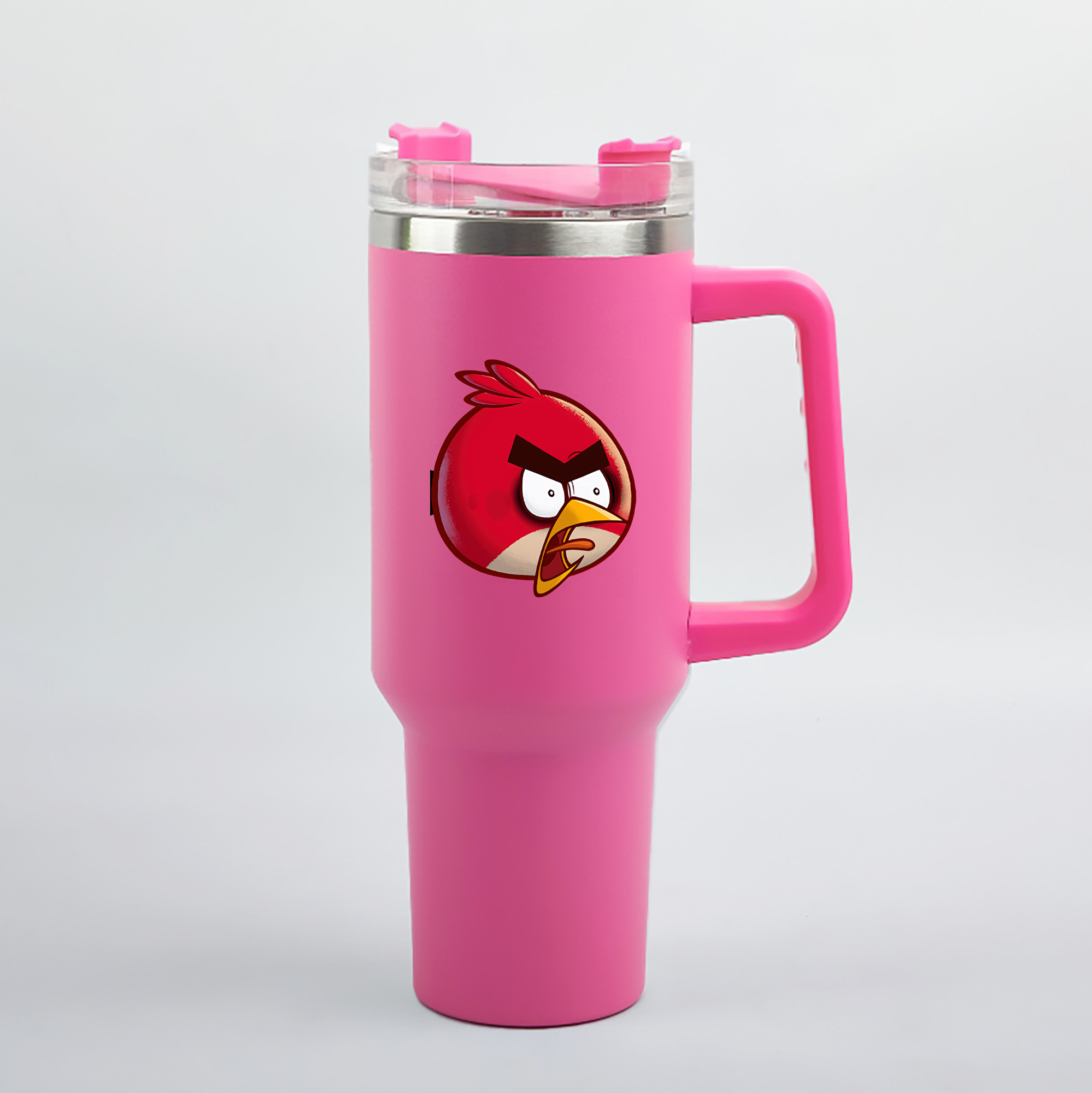 （画像用） Angry Birds アングリーバード 1200mL車用タンブラー（カラープリント）